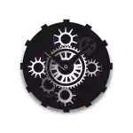 Metal Wall Clock